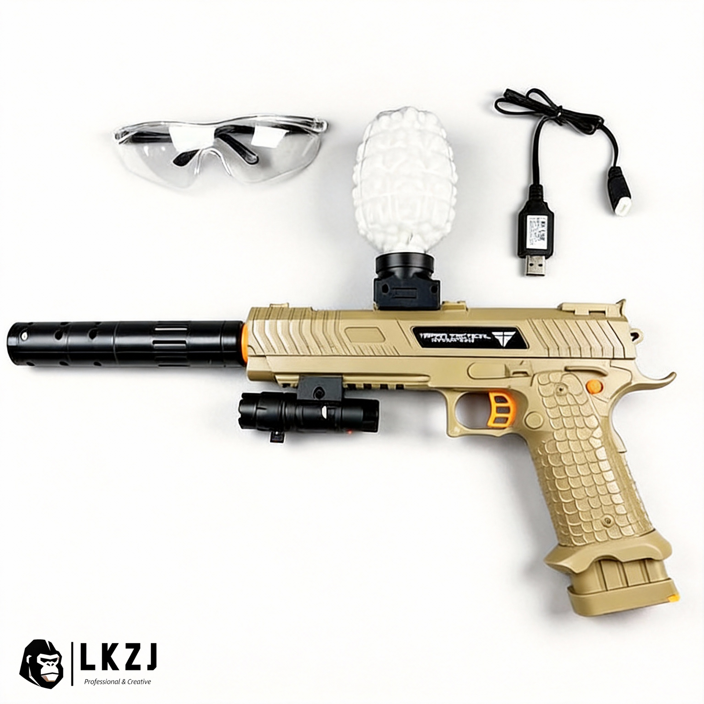 New 2011 Combat Master Pistol Gel Blaster