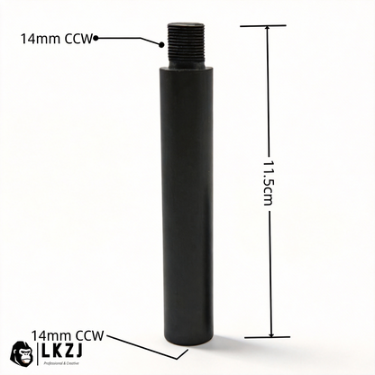 14mm CCW CNC Metal Extension Tube