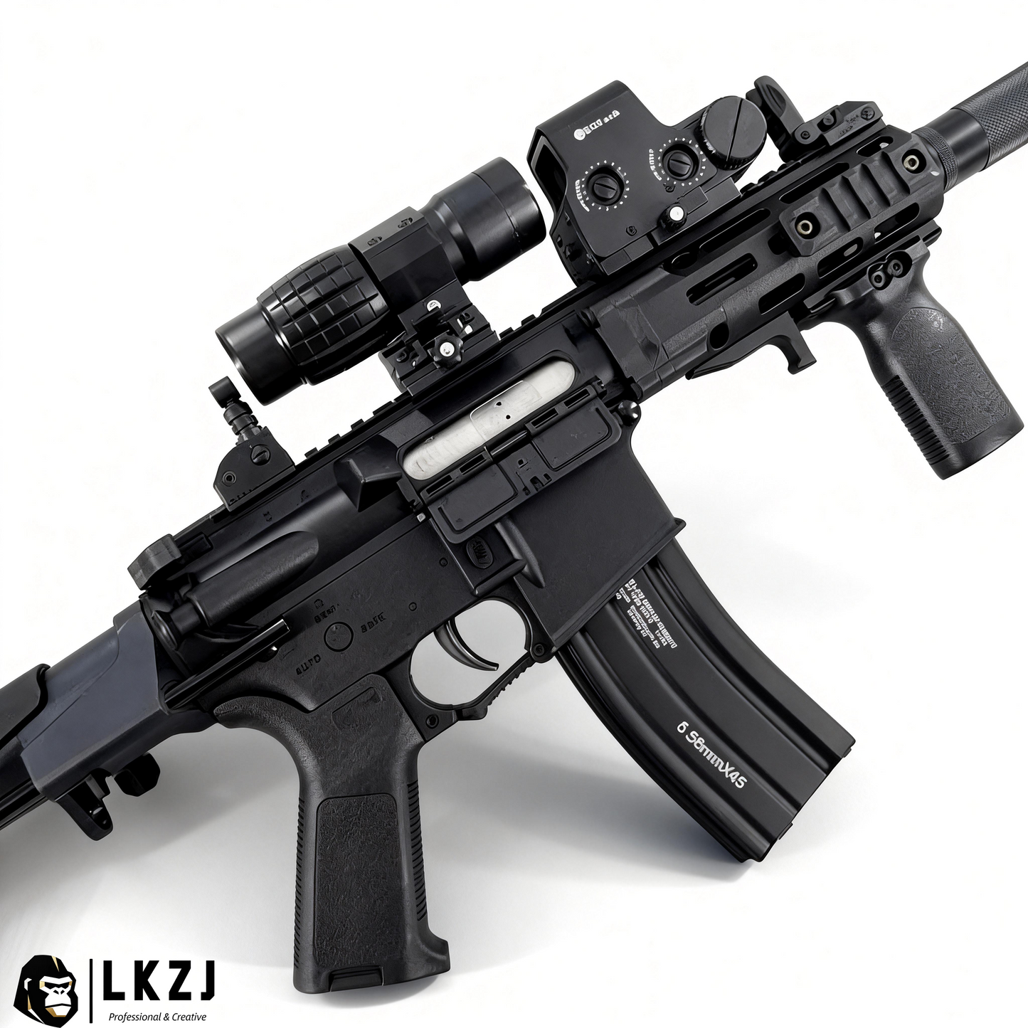 DD M4-PDW Gel Blaster High Speed Fire Mode With Metal Mag-Flagship
