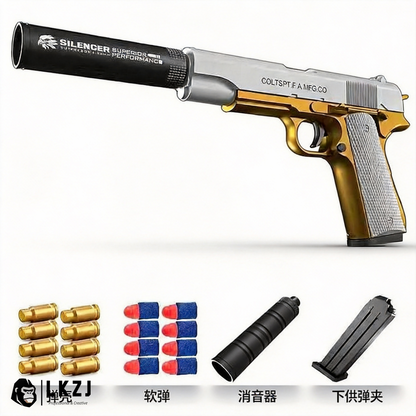 New Plastic EVA Foam Darts Bullets Gun Aim Train Handgun Air Gun