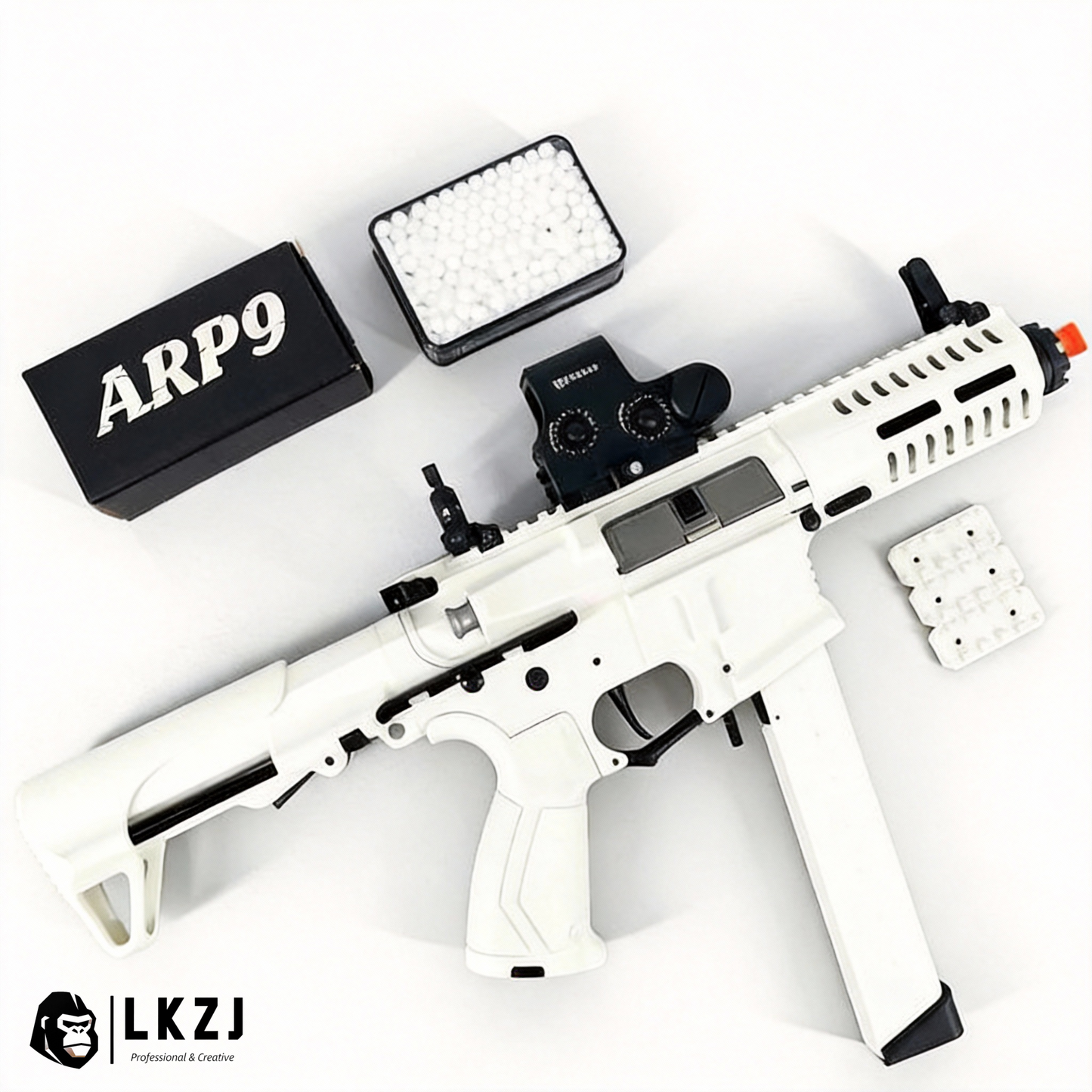 XYL White ARP9 Gel Blaster With Fire Control Chip