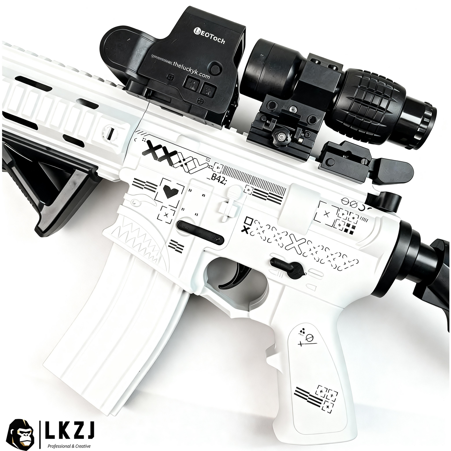 Exquisite Graffiti M416 Gel Blasters 25M Shoot Range