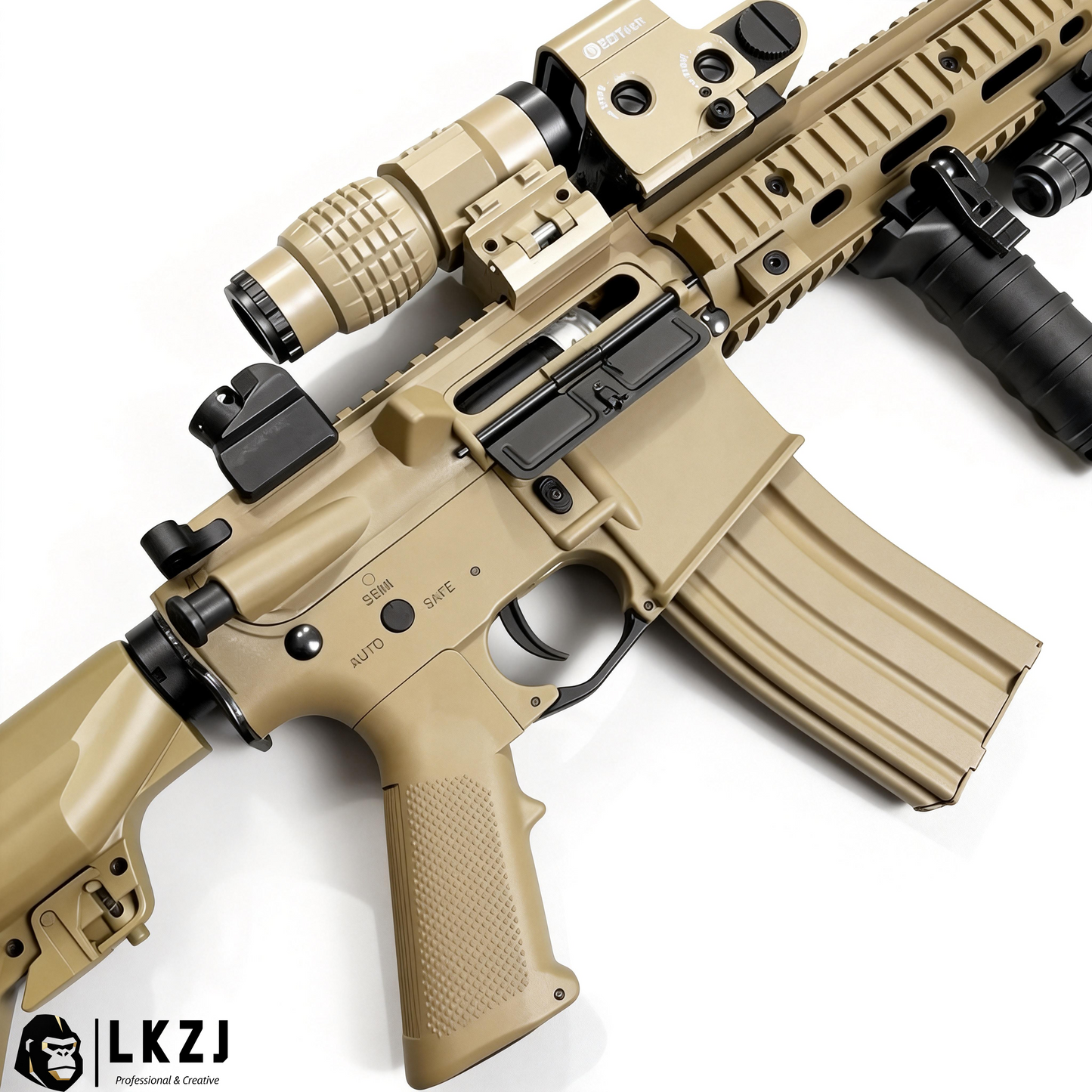 New HK416D Gel Blasters With Forward And Backward Moving Bolt