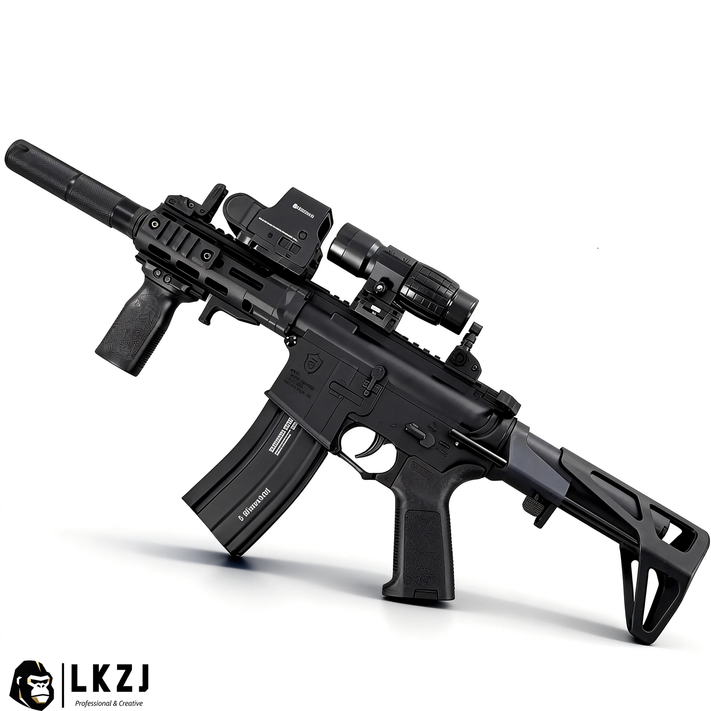 DD M4-PDW Gel Blaster High Speed Fire Mode With Metal Mag-Flagship