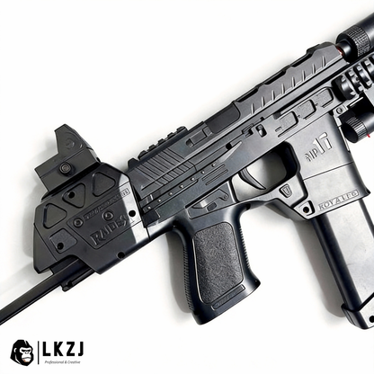Mp17 Gel Blaster With Metal Stock, Metal Rail