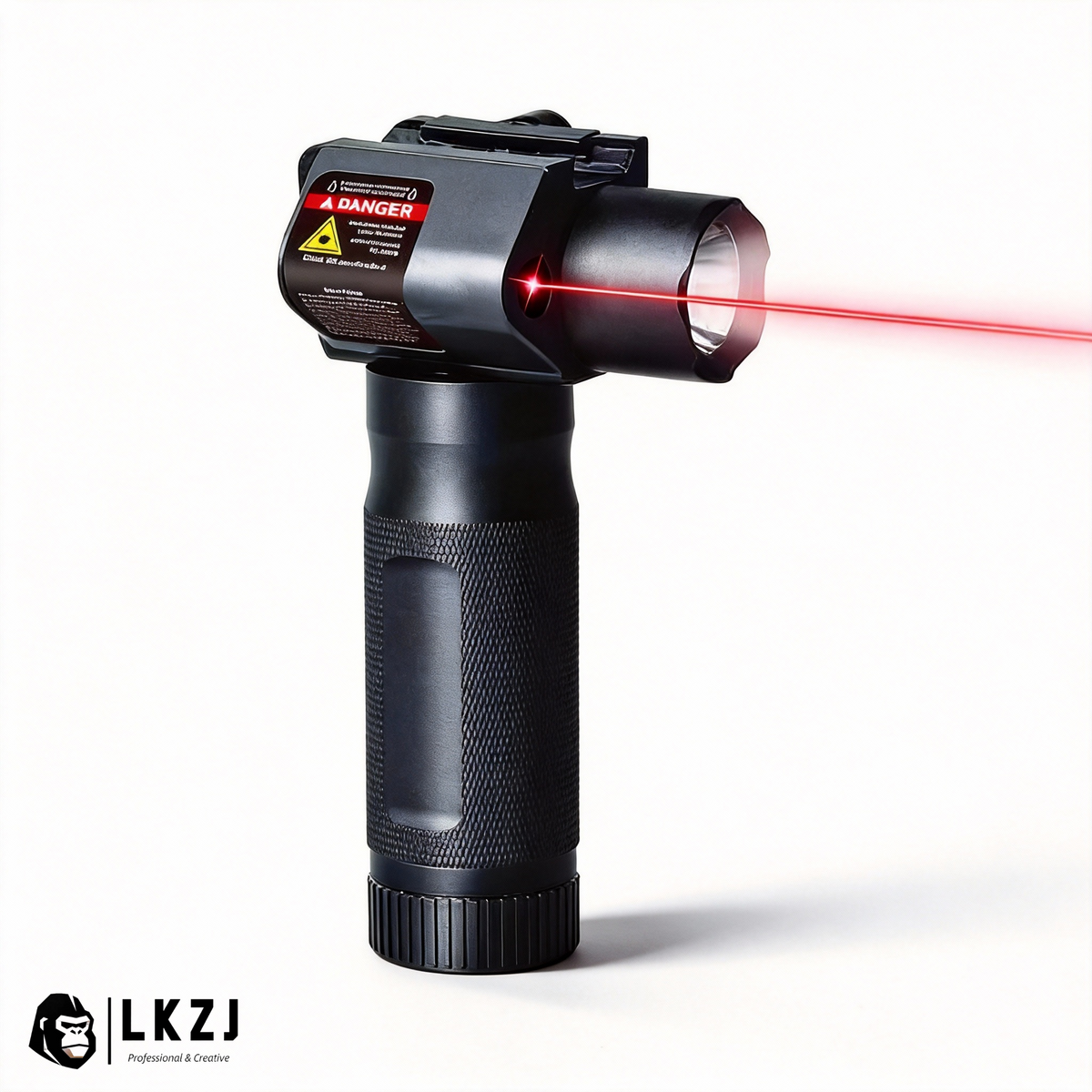Flashlight,Laser Integrated Grip