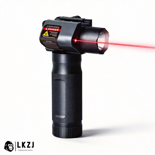 Flashlight,Laser Integrated Grip