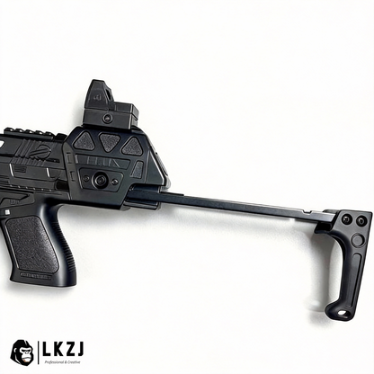 Mp17 Gel Blaster With Metal Stock, Metal Rail