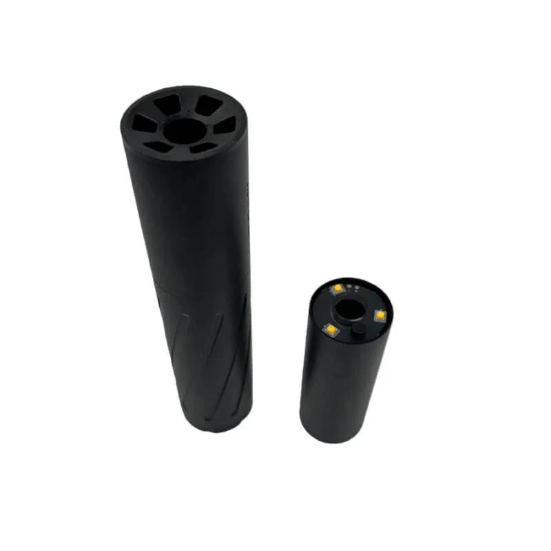Smoke Wolf 14mm CCW Muzzle Silencer for Gel Blasters & Airsoft Guns