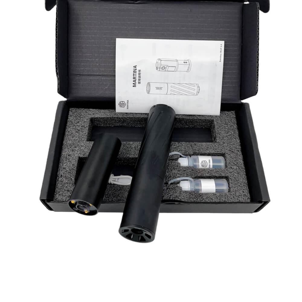 Smoke Wolf 14mm CCW Muzzle Silencer for Gel Blasters & Airsoft Guns