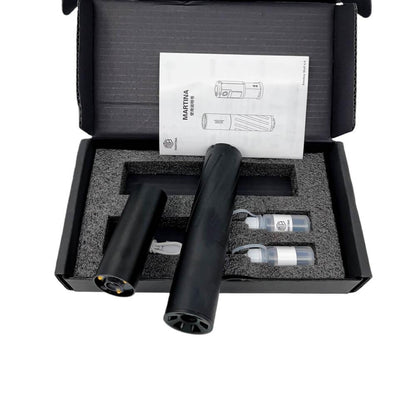 Smoke Wolf 14mm CCW Muzzle Silencer for Gel Blasters & Airsoft Guns