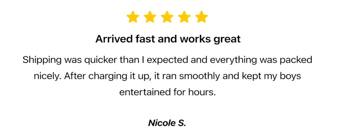 Customer review 6
